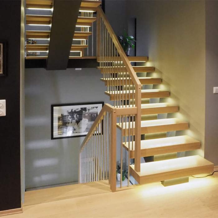 Moderna trappor inomhus - Trappe 62